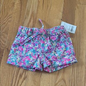 Floral Kids Shorts (Size 9 Months) NWT